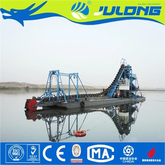 Julong Gravity Separation Gold Dredger/Mining Dredge/Gold Dredging Boat for Sale