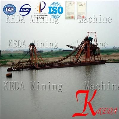 Keda Professional Gold Dredger/ Bucket Ladder Dredger