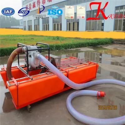 4 Inch Portable Gold Dredge Machine Sand Suction Dredger Boat Gold Mining Equipment