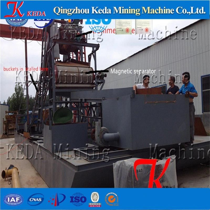 Bucket Chain Dredger for Medium Size