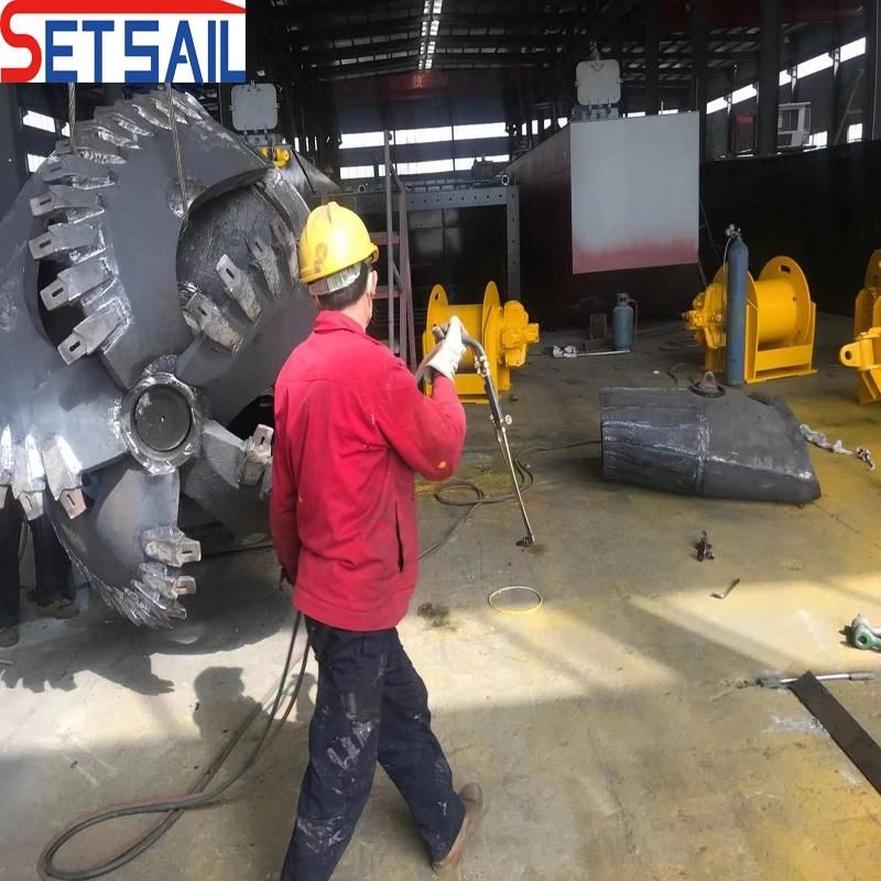 Shijiazhuang Sand Pump Cutter Suction Gravel Dredger Form China Factory