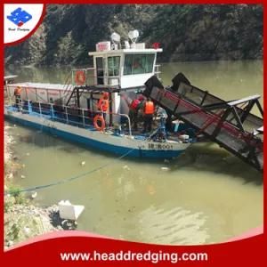 Lake Weed/ Plant/ Vegetation Cutting and Collecting Harvester