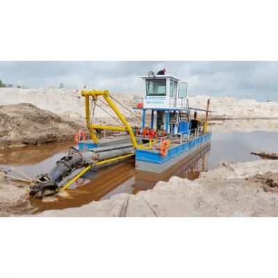 Clear Water Flow: 6000m3/Hour Cutter Suction Powerful Motivation Mud Dredger for Capital ...