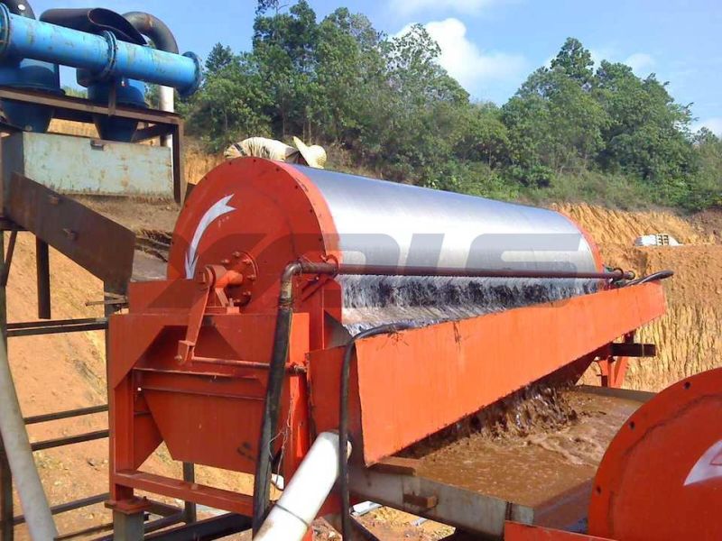 Wet Type Rare Earth Drum Permanent Magnetic Separator Equipment