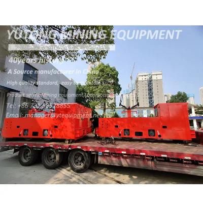 20 Ton Trolley Locomotive, 750mm Track Gauge Mining Electric Locomotive Machinery
