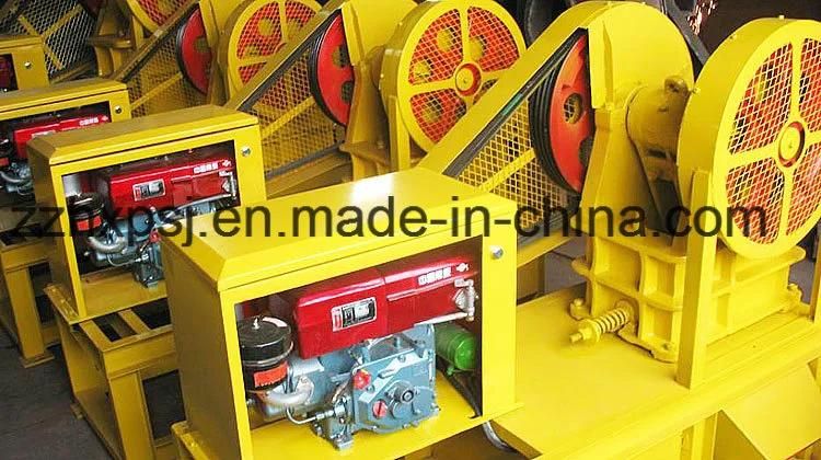 Small Size Diesel Engine Rock Crusher for Gold Ore