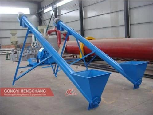 Wood Chips Screw Feeding Conveyor