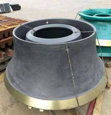 Suit Sandvik CH Series Cone Crusher Spares High Manganese Head Liner Bowl Liner Concave