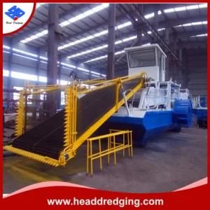 Weed Dredger Harveaster with 3mtr Harvestre and Automatic Unloading Conveyor