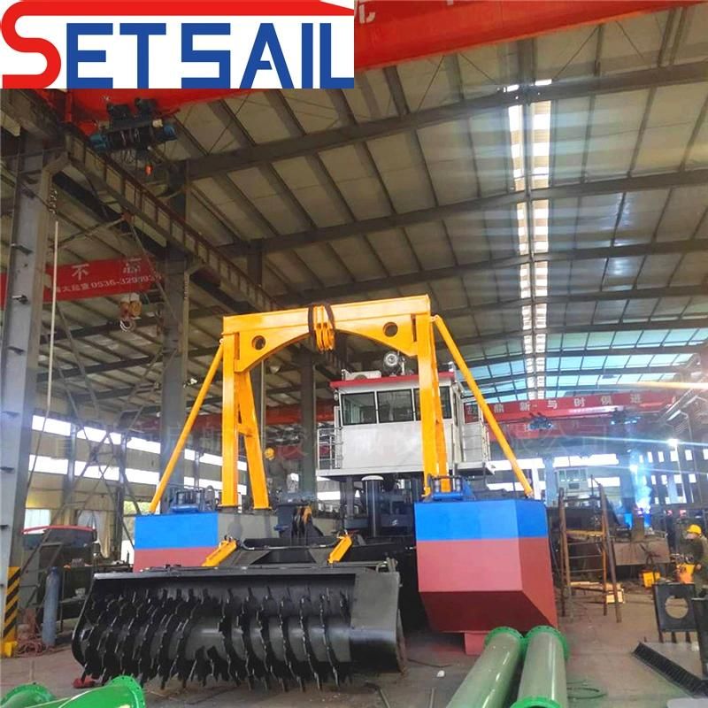 Corrosion Resistent Trailing Hopper Suction Mud Dredger with Diesel Engine