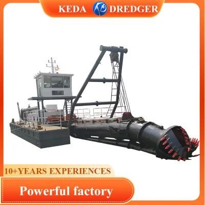 Keda High Efficiency Cutter Suction Dredger for River Sand Mining