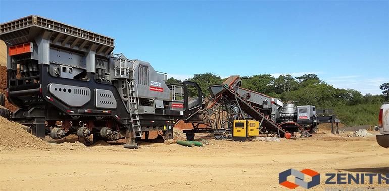 Mining Machinery Mobile Jaw Crusher Stone Machine Crushing Plant