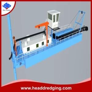 Widely Used Cutter Suction Dredger Sand Excavating Dredge with Cutter Head