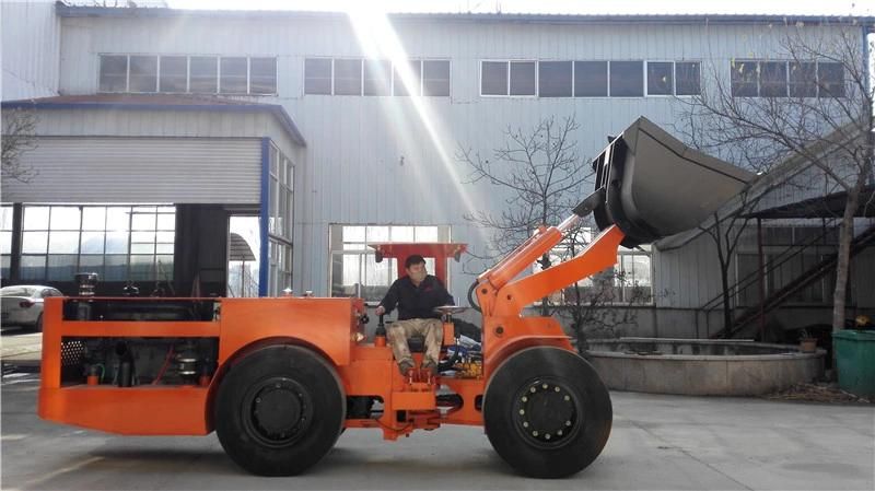 China made Hydraulic Four wheel drive loader with big engine power