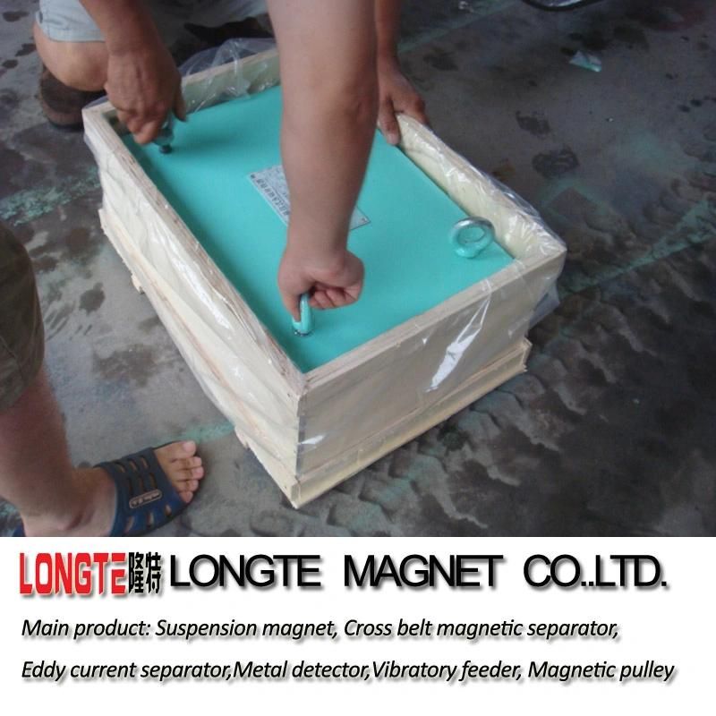 Suspended Plate Magnet for Cement, Coal Industry