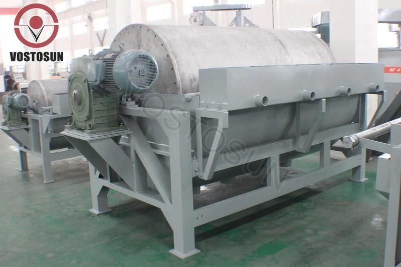 Iron Mining Magnetite Beneficiation Wet Drum Permanent Magnetic Separator for Roughing