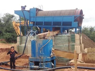 Gold Mining Equipment Rotary Drum Sieve Sand and Stone Separating Machine Gravel Trommel ...