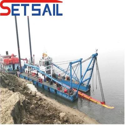 Diesel Engine Power Cutter Suction Dredging Ship with Mornitoring System