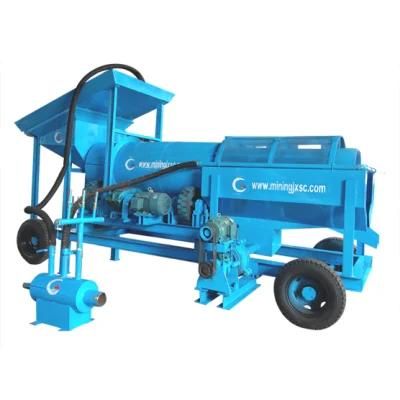Alluvial Sticky Clay Trommel Gold Mining Rotary Drum Scrubber