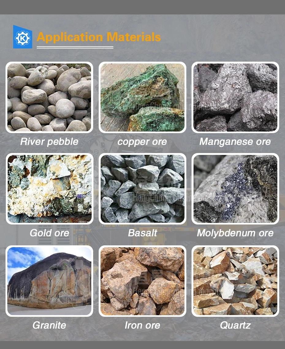 Mining Quarry Granite Basalt Limestone Gravel Crushing Machine Price List Primary Concrete Gold Rock Stone Jaw Crusher