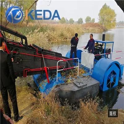 Floating Garbage Salvage Boat &amp; Weed Harvester/ Aquatic Weed Cutting Ship
