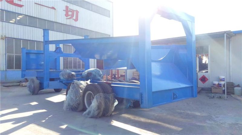 Alluvial Gold Mining Trommel Plant Machine for Ghana