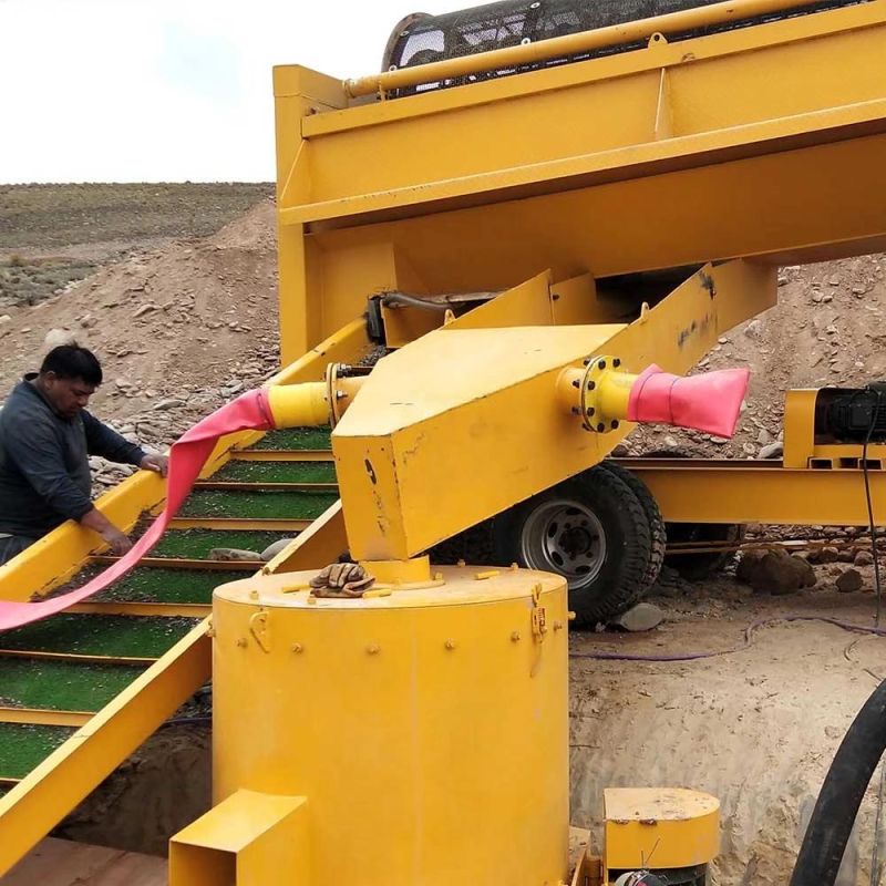 Portable Gold Mining Machine Equipment Mobile Gold Mining Plant