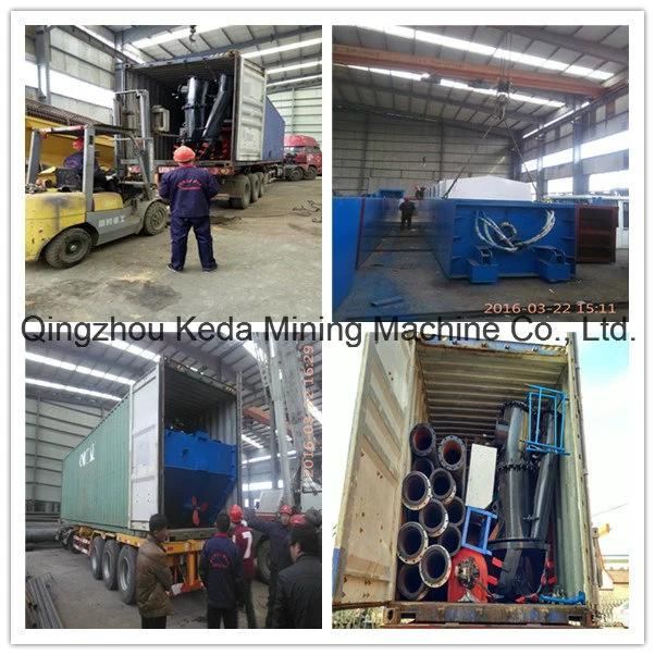 Keda Hydraulic River Cutter Suction Dredge Vessel, Gold Dredging Machine Sand Dredge for Sale