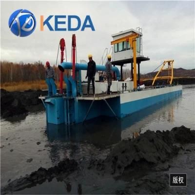 China Keda Cutter Suction Dredger for River Dredging and Reclamation