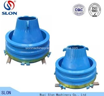 High Manganese Gp100 Gp200 Gp300 Spare Concave Cone Crusher Parts