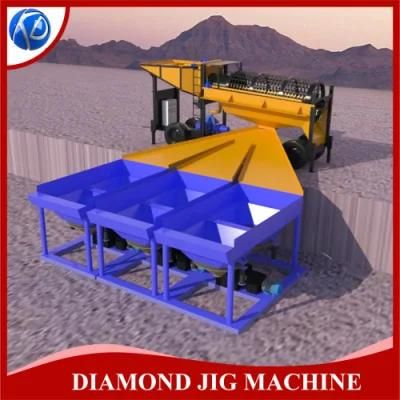 High Recovery Ratio Gold and Diamond Mining Jig