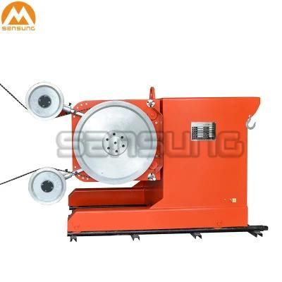 30kw/40HP Diamond Wire Saw Cutting Machine for Granite and Marble Stone Quarry Mining