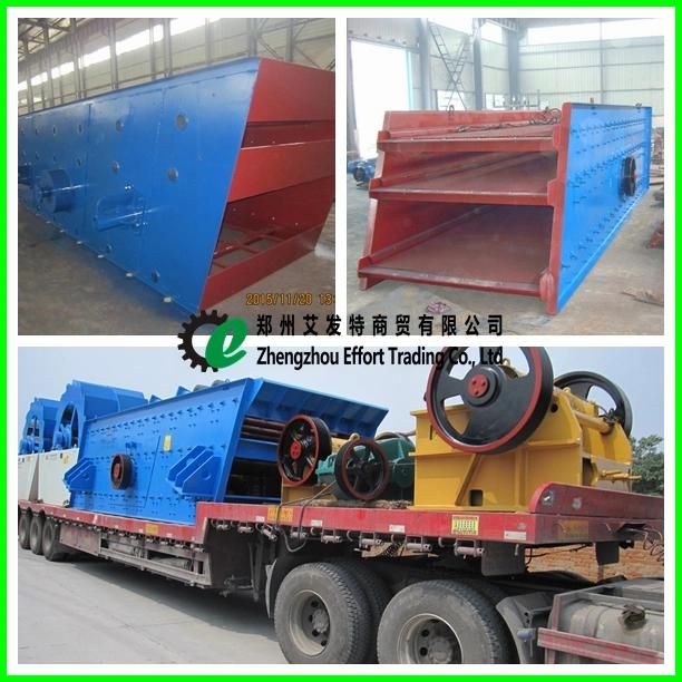 Low Price Double Deck Vibrating Screen, 2-Layers Screen for Sand