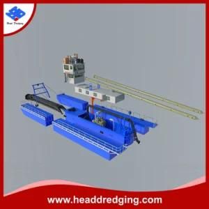 Hydraulic Cutter Suction Dredger for Sand Dredging in River, Port, Canal, etc