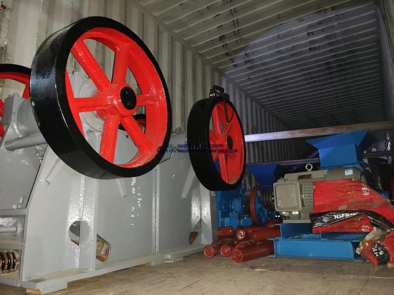 PE400X600 Stone Jaw Crusher Hard Rock Gold Crushing