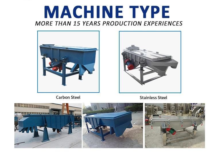 Automatic Industrial Sieving Dry Sand Linear Vibrating Separator Machine