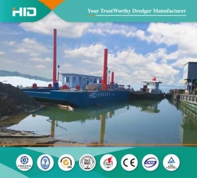 HID Brand Hot Selling High Stability Excavator Supporting Deck Barge for Sand Mining in ...