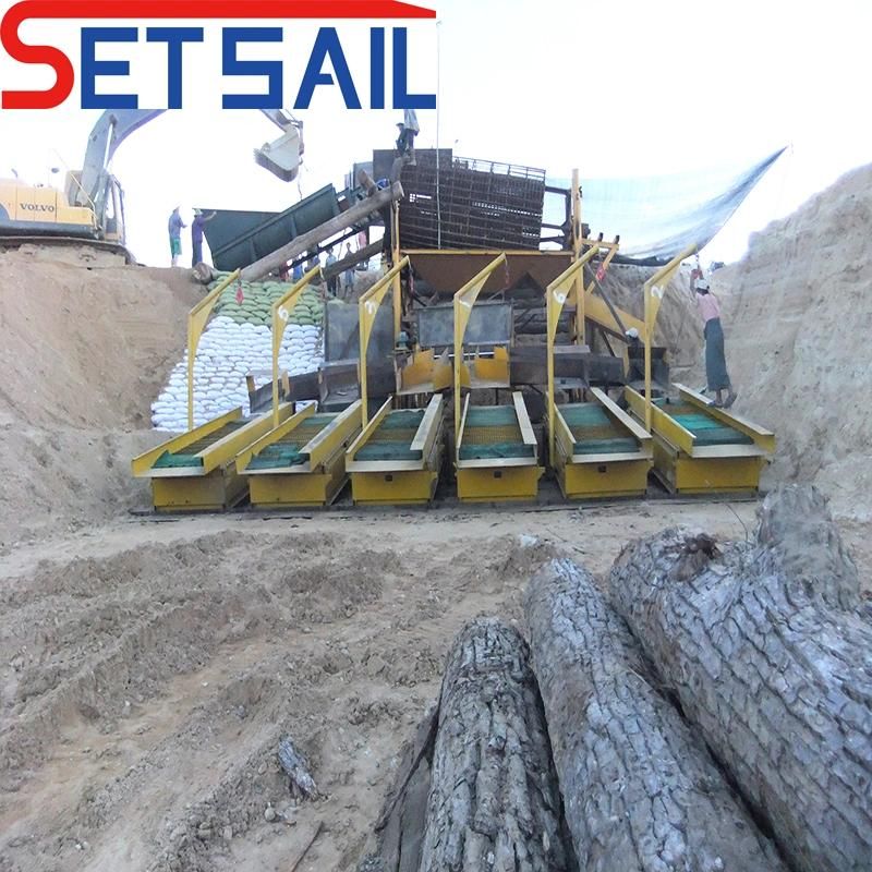 High Capacity Land Mining Machinery for Gold and Diamond