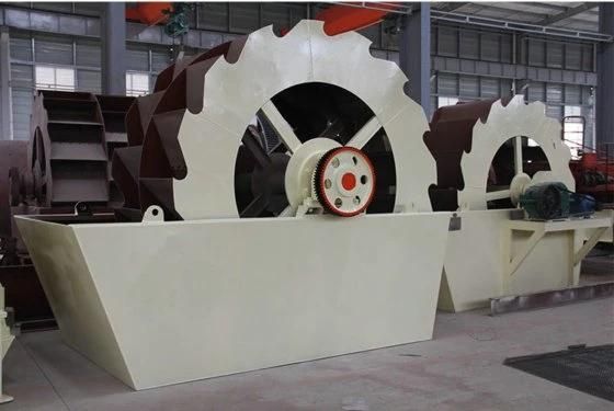 China Supplier CE Mini Spiral Screw Sand Washer Machine Wheel Sand Washer