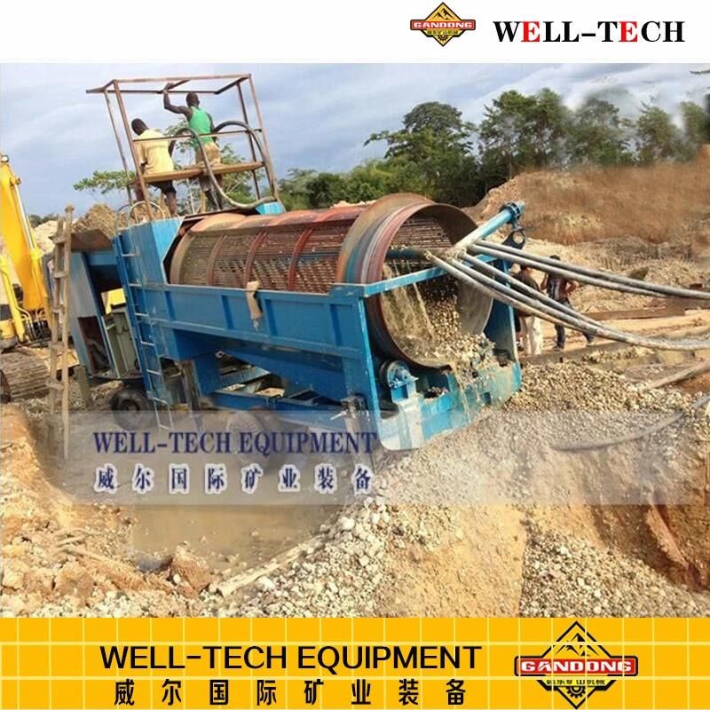 Mobile Drum Trommel for Gravel Classifier