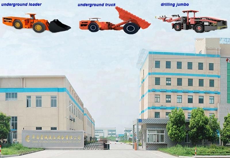 China New Diesel underground mining front discharge loader