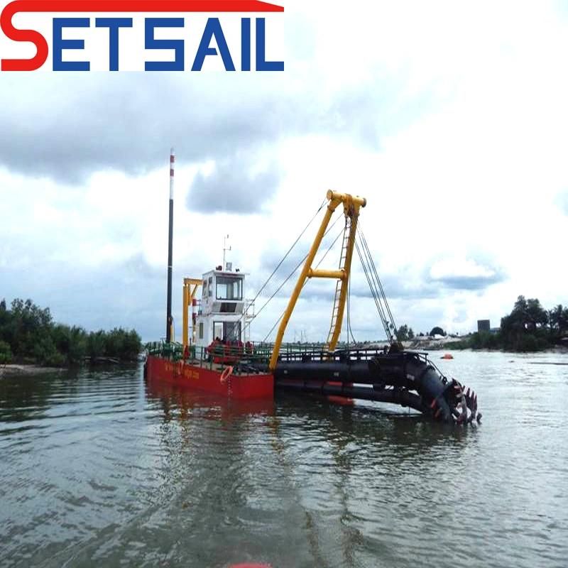 16 Inch Cutter Suction Dredger Used in Bangladesh River Sand