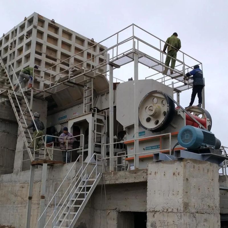 Etechnology Pew Jaw Crusher/Easily Changed Wearing Parts Rock Jaw Crusher