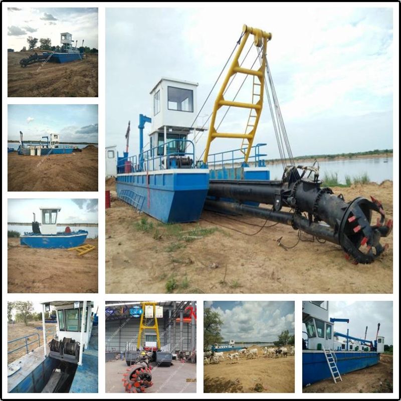 18 Inch Cutter Suction Dredger Sale/Barge Boat