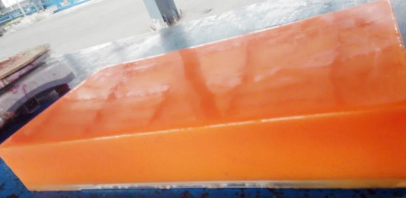 Polyurethane Rubber Sandwich Impact Plate for Crusher