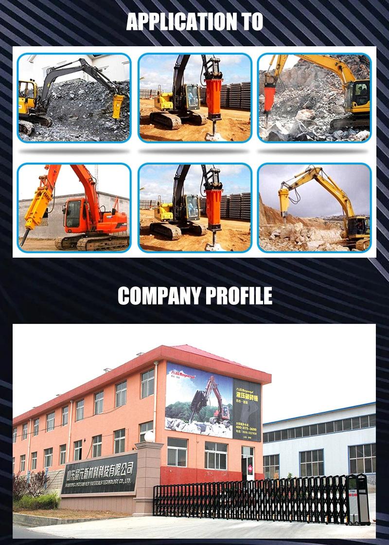 Powerful Construction Machine Excavator Parts 16-21ton Hb20g Hydraulic Breaker