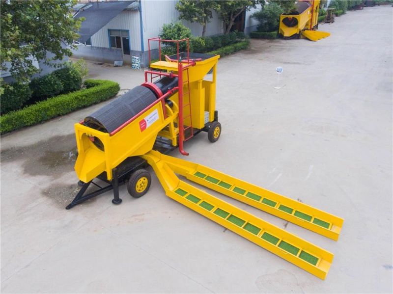 20 Ton Mobile Gold Mining Plant Machinery Gold Processing Plant