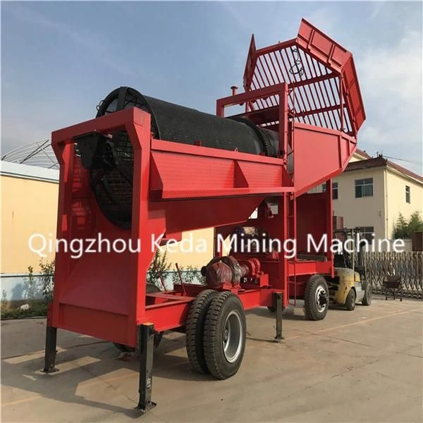 Professional & Widely Used Gold Wash Plant Mining Equipment Mineral Separator Gold Washing Trommel Screen