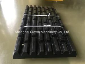 Movable Fixed Jaw Plate for Jaw Crusher