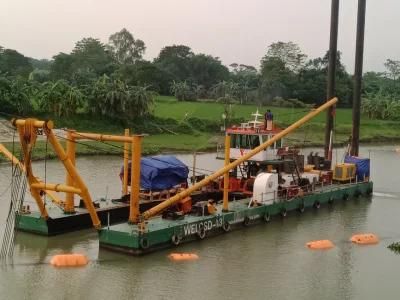 China Dredger Manufacturer 24 Inch Cutter Suction Dredger for River Channel Cleaning